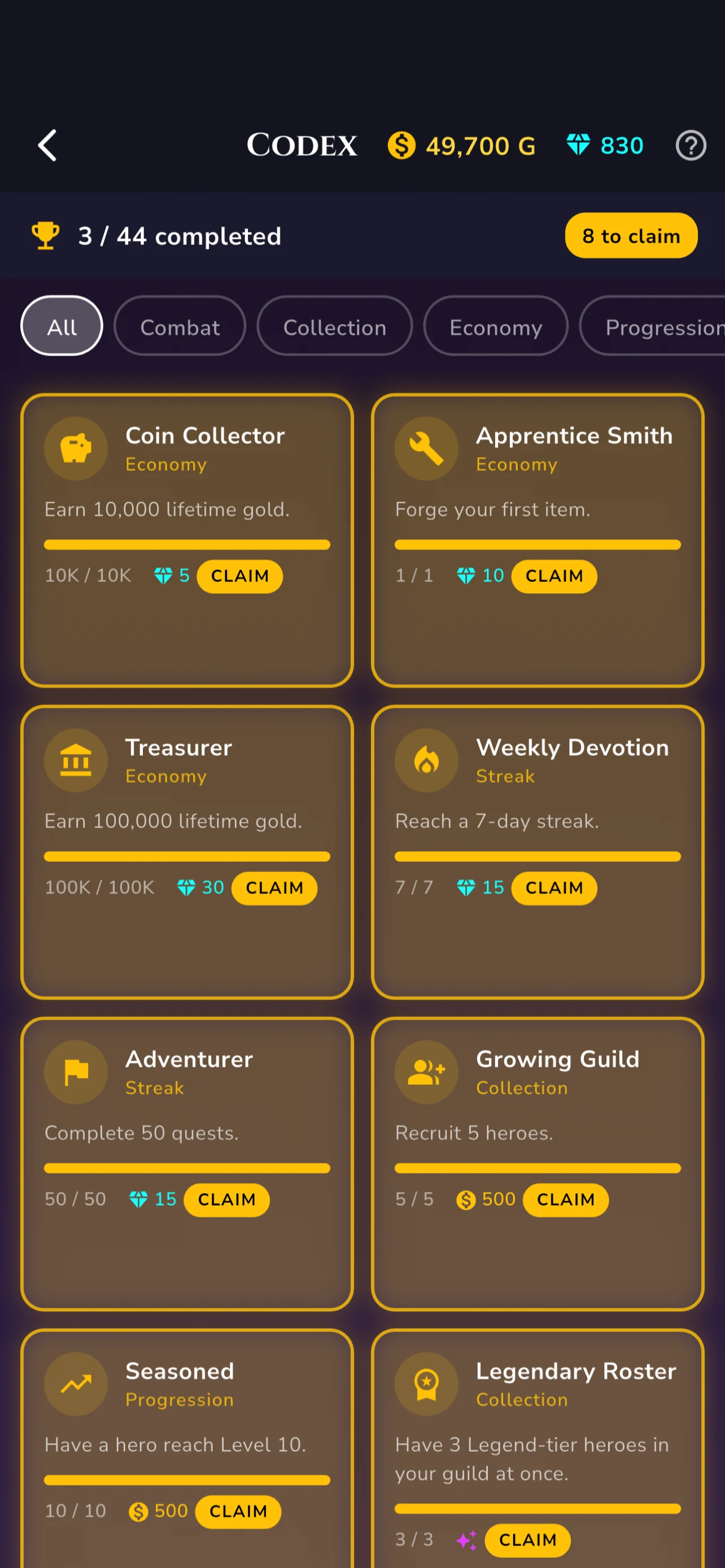 Guild Master Tycoon screenshot