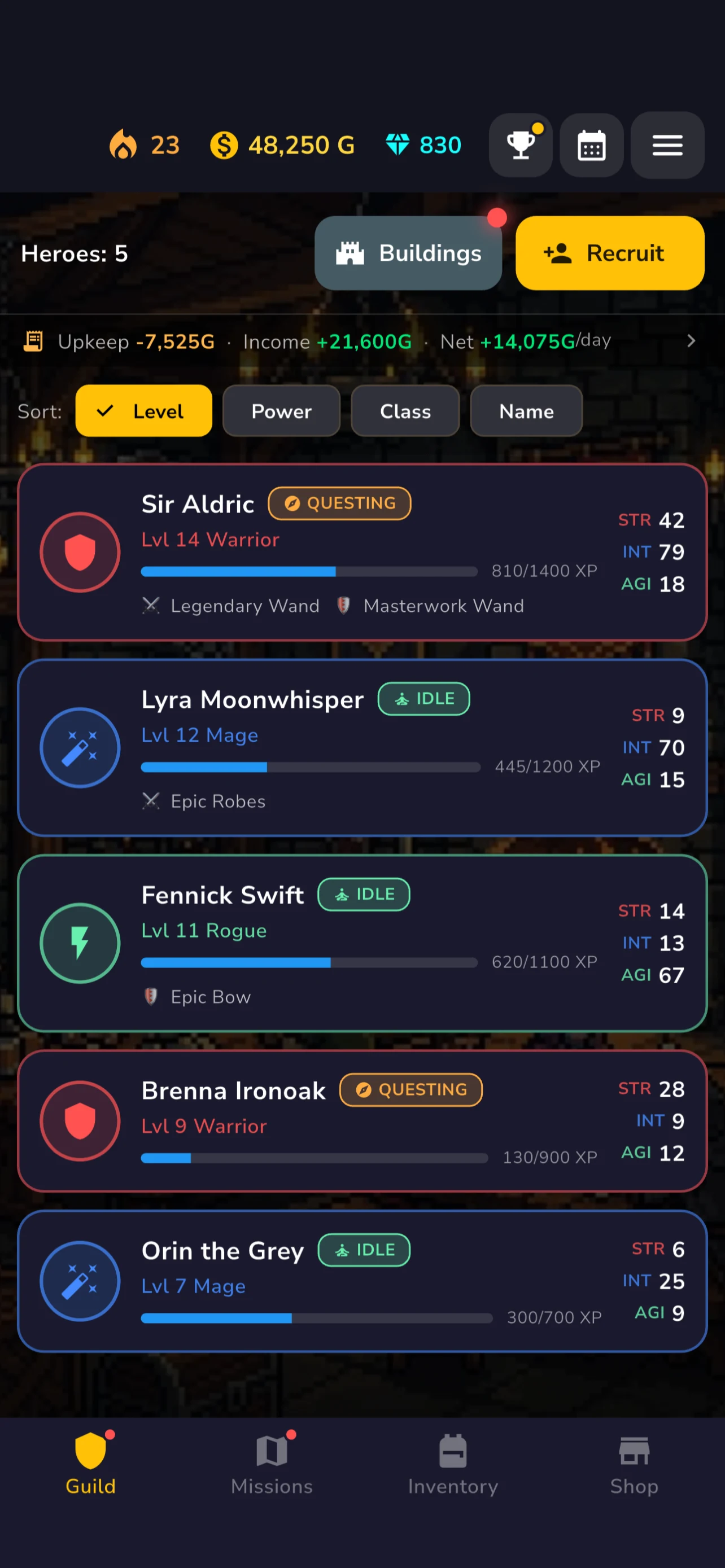 Guild Master Tycoon screenshot
